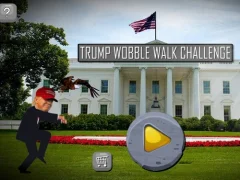 Peli Trump Wobble Walk Challenge verkossa