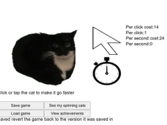 Peli Spinning Cat Clicker verkossa