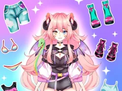 Peli Anime Dress Up Moe verkossa