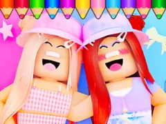 Peli Coloring Book: Roblox Bestie verkossa