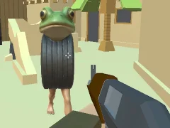 Peli Italian Brainrot Animals Attack 3D verkossa
