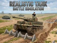 Peli Realistic Tank Battle Simulation verkossa