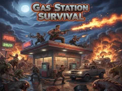 Peli Gas station survival verkossa