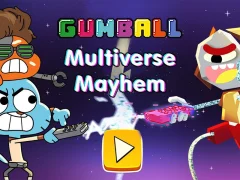Peli The Amazing World of Gumball Multiverse Mayhem verkossa