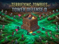 Peli Terrifying Zombies Tower Defense II verkossa