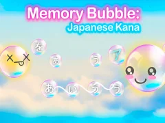Peli Memory Bubble: Japanese Kana verkossa