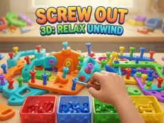Peli Screw Out 3D: Relax Unwind verkossa
