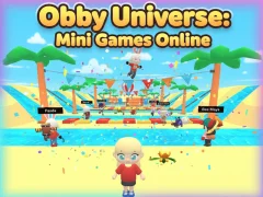 Peli Obby Universe: Mini Games Online verkossa