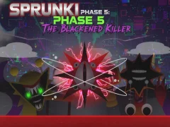 Peli Sprunki Phase 5: The Blackened Killer verkossa