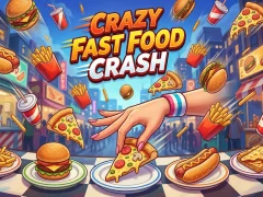 Peli Crazy Fast Food Crash verkossa