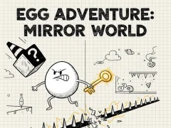 Peli Egg Adventure: Mirror World verkossa