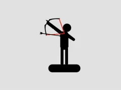 Peli Stickman archer verkossa