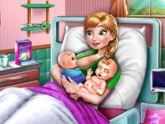 Peli Ice Princess Twins Birth verkossa