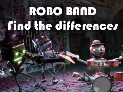 Peli Robot Band - Find the Differences verkossa