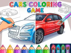 Peli Cars Coloring Game verkossa