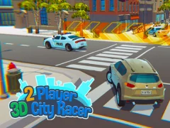 Peli 2 Player 3D City Racer verkossa