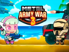 Peli Metal Army War 3 verkossa