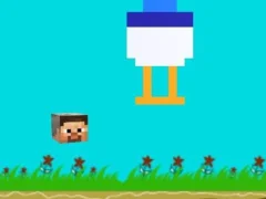 Peli Chicken Jockey Flappy Minecraft verkossa