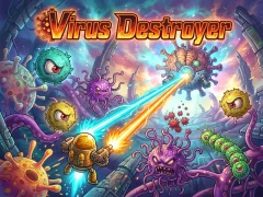 Peli Virus Destroyer verkossa