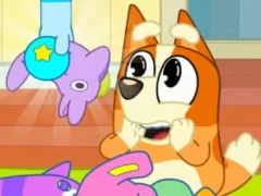 Peli Jigsaw Puzzle: Bluey Toy Claw Machine verkossa