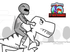Peli Power Rangers T-Rex Runner verkossa