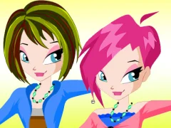 Peli Winx Tecna Dressup verkossa