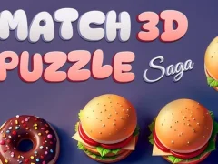 Peli Match 3D Puzzle Saga verkossa