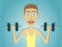 Peli Muscle Clicker verkossa