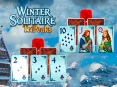 Peli Winter Solitaire TriPeaks verkossa