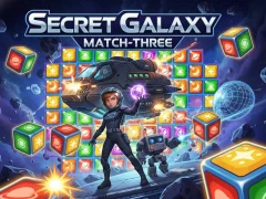 Peli Secret Galaxy Match-three verkossa