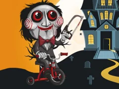 Peli Scary Faces Jigsaw verkossa