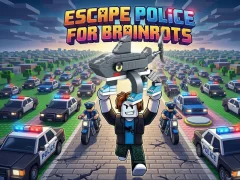 Peli Escape Police for Brainrots verkossa
