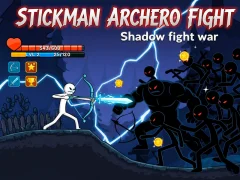 Peli Stickman Archero Fight: Shadow fight war verkossa
