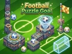Peli Football Puzzle Goal verkossa