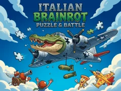 Peli Italian Brainrot: Puzzle & Battle verkossa