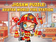 Peli Jigsaw Puzzle: Avatar World Fire Station verkossa