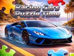 Peli Racing Cars Puzzle Time verkossa