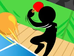 Peli Stickman Ping Pong verkossa