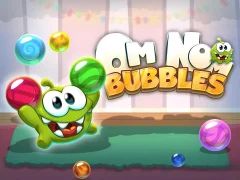 Peli Om Nom Bubbles verkossa