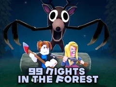 Peli 99 Nights in the Forest - Roblox verkossa