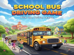 Peli School Bus Driving Game verkossa