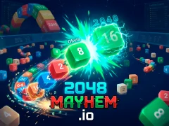 Peli 2048 Mayhem.io verkossa