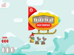 Peli FlappyCat Crazy Christmas verkossa