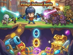 Peli Village Defense Battle verkossa