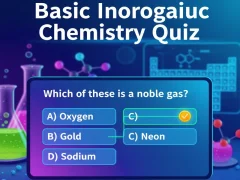 Peli Basic Inorganic Chemistry Quiz verkossa