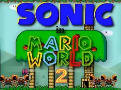 Peli Sonic in Mario World 2 verkossa