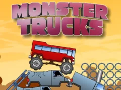 Peli Monster Trucks Challenge verkossa