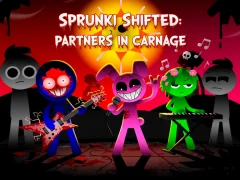 Peli Sprunki Shifted: Partners in Carnage verkossa