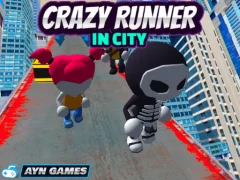 Peli Crazy Runner in City verkossa