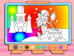 Peli Coloring Book: Mermaid Makeup verkossa
